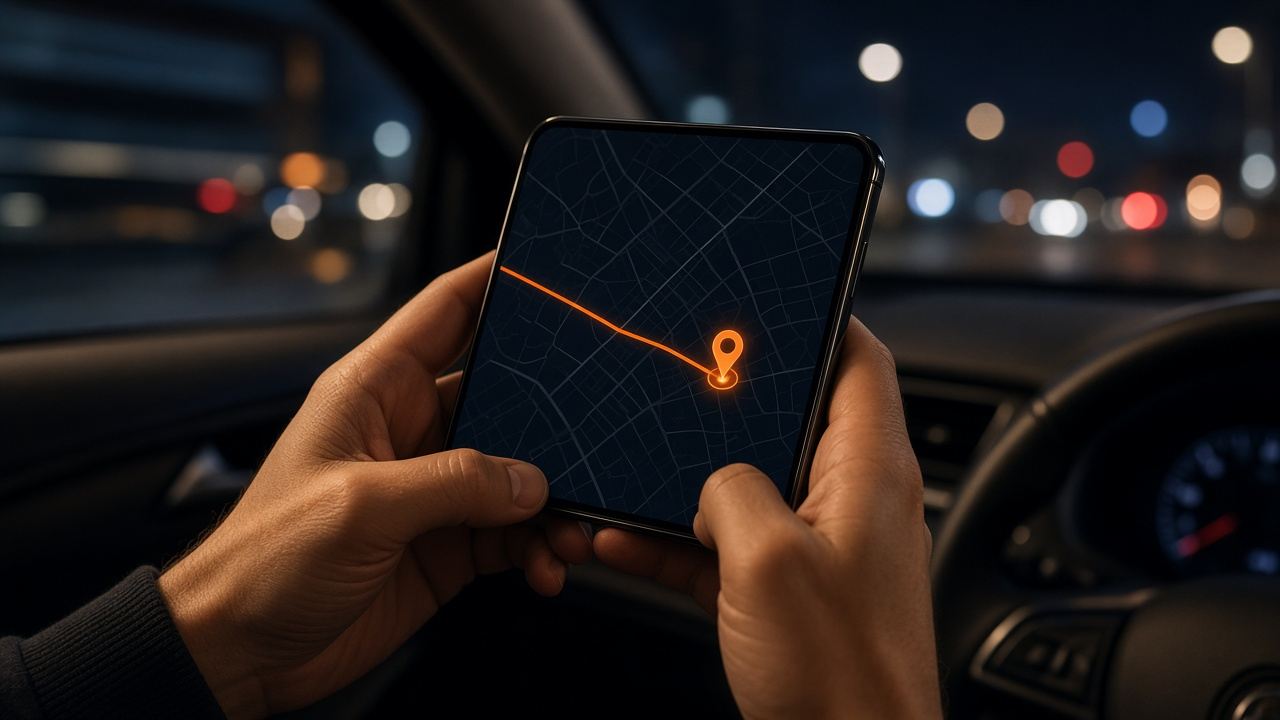 Aplicación móvil de rastreo GPS
