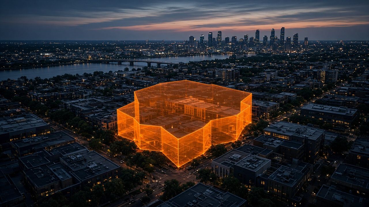 Geocercas sobre una ciudad